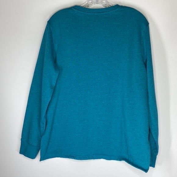 Positive Tees Dream Big Blue Rainbow Crewneck Sweatshirt Size Medium - Picture 2 of 5